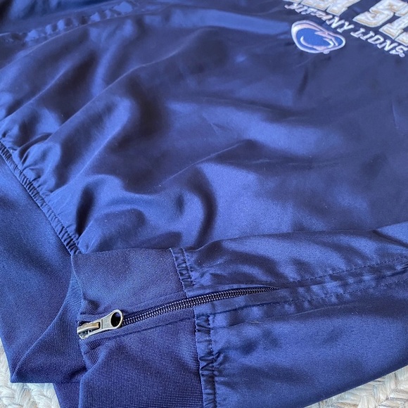 Vtg Penn State University PSU Nittany Lions Jacket Pro Edge Men’s XL Windbreaker - Picture 8 of 9
